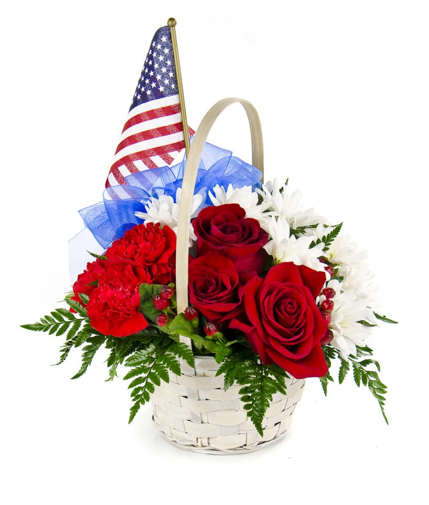 Veteran's Day Stars & Stripes arrangment for Memorial Day